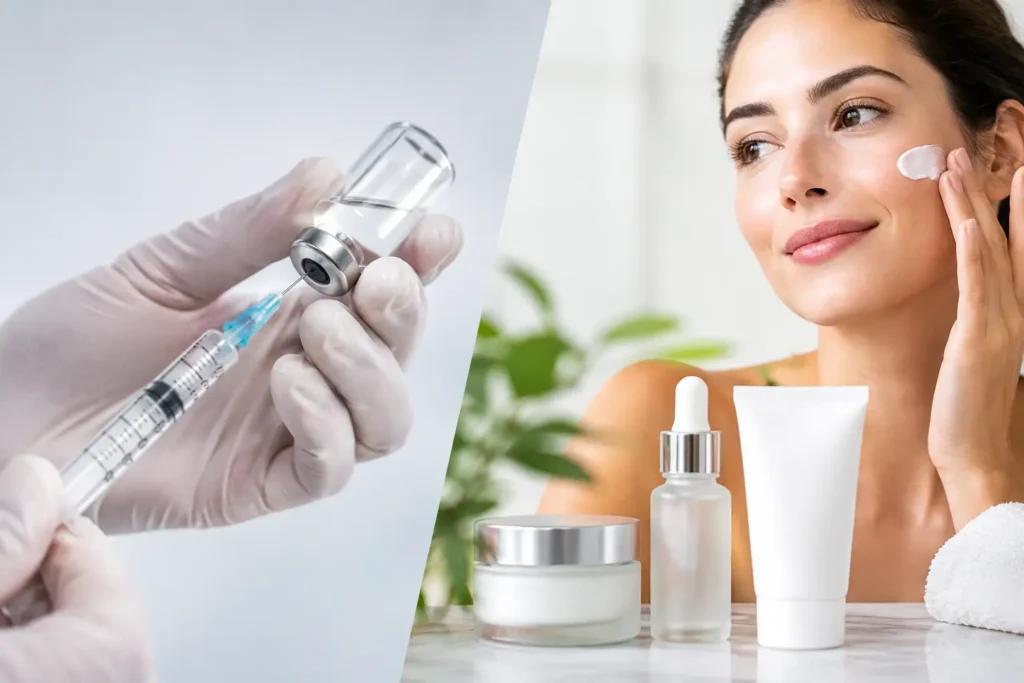Glutathione Shots Versus Topical Skincare